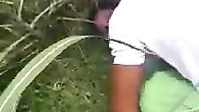 India Pakistan Guy Caught Having Sex In The Bush With Naked Lady With Big Breasts