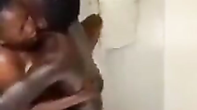 Lagos Boy Records Himself Having Sex With His Busty Girlfriend And Almost Fainting After Cumming Inside Her - 1 image