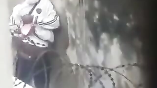 Black Man Caught Masturbating In The Backyard - 2 image