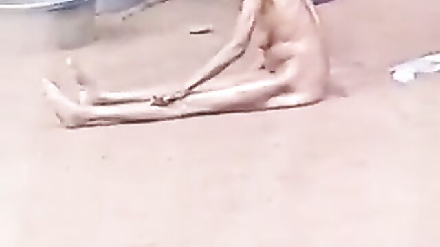 Woman Beats And Strips Her Mother Naked In Public In Abagana, Anambra, Nigeria