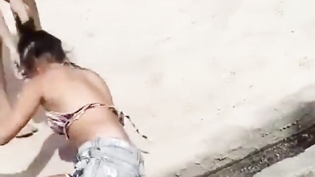 Boobs Exposed In Public As Wife Beats Up Side Chick For Cheating With Her Husband - 1 image
