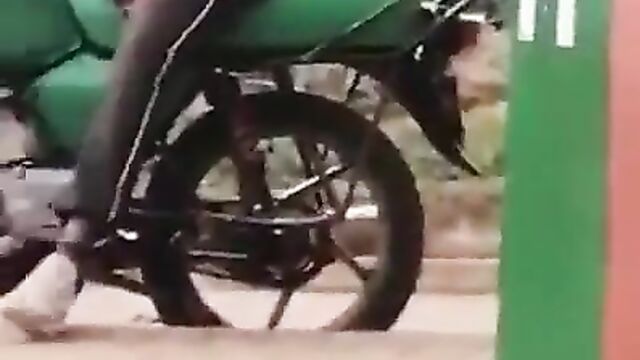 Okada Rider Caught Masturbating And Cumming In Public (Full Video 18+) - 3 image