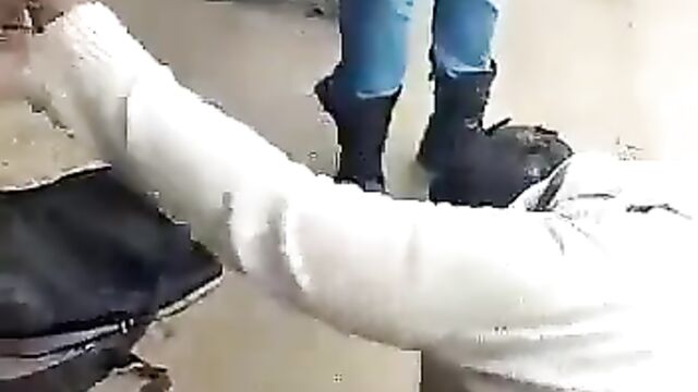 Mzansi Woman With Big Breasts Stripped Naked And Beaten In Public For Allegedly Stealing – Part 1 - 5 image