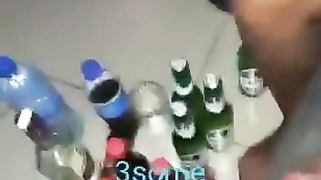 Girl records her friends having sex party and doing it doggy style - 4 image