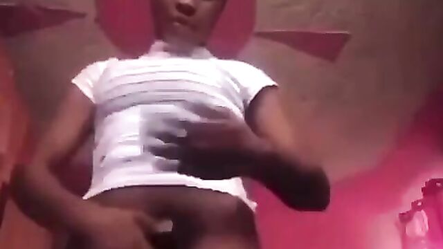 African Girl With Bushy Pussy Combing It For Her Sugar Daddy - 5 image