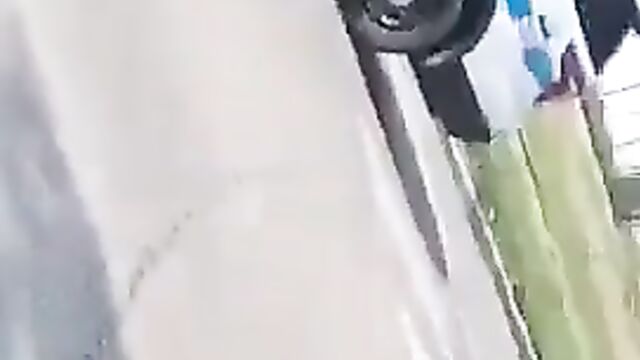 Naked woman with big boobs caught stealing police car in public in Chicago, Illinois, USA - 4 image