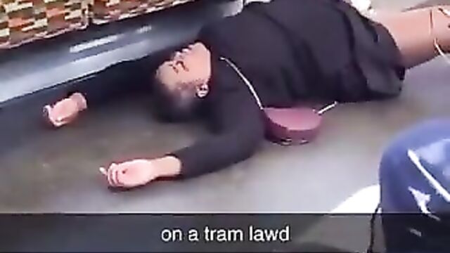 Woman having sex with a ghost on a train in public - 3 image