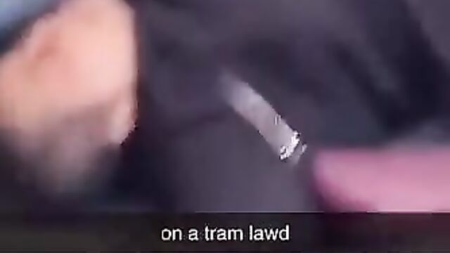 Woman having sex with a ghost on a train in public - 4 image