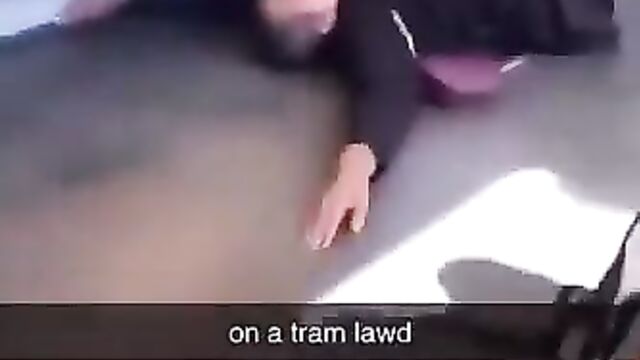 Woman having sex with a ghost on a train in public - 5 image