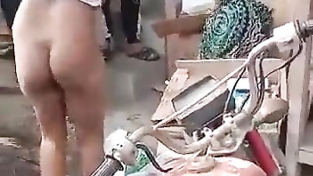 Ass Exposed As 2 Pakistani Women Get Stripped Naked In Public Allegedly For Stealing - 3 image