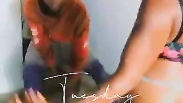 Toto And Nyash Exposed As Girlfriend Dances Without Panties In Public For Her Boyfriend’s Music Video