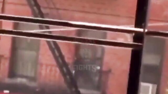Side chick gets pushed and falls off storey building after getting caught cheating! - 5 image