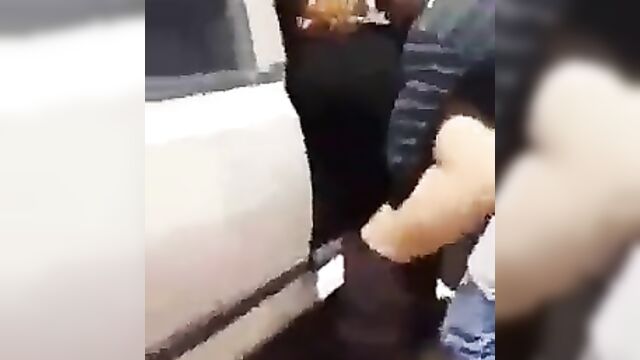 Muslim dude having doggystyle sex with a whore beside a car in public - 3 image