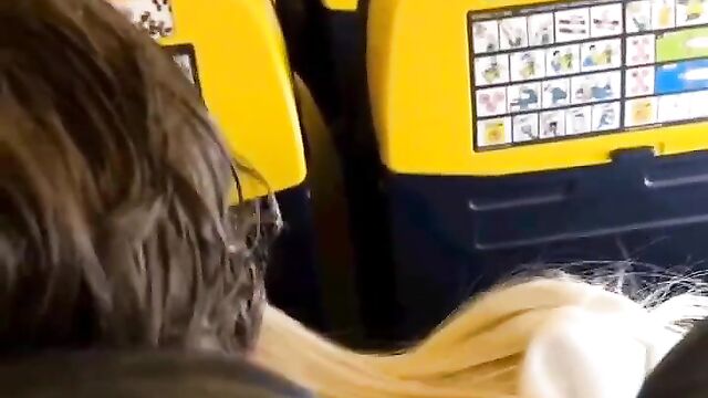 Blow Job On A Plane - 1 image