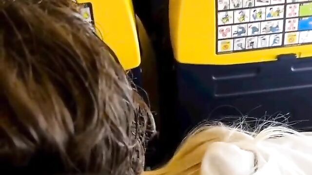 Blow Job On A Plane