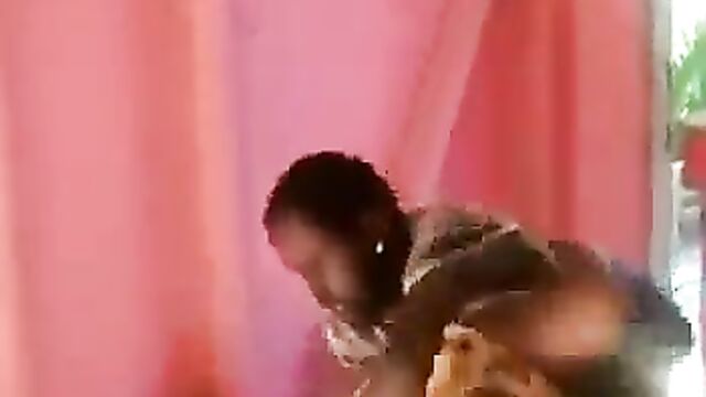Naked Fat African Prostitutes Fighting A Customer With A Bottle In Public For Not Paying After Sex - 1 image