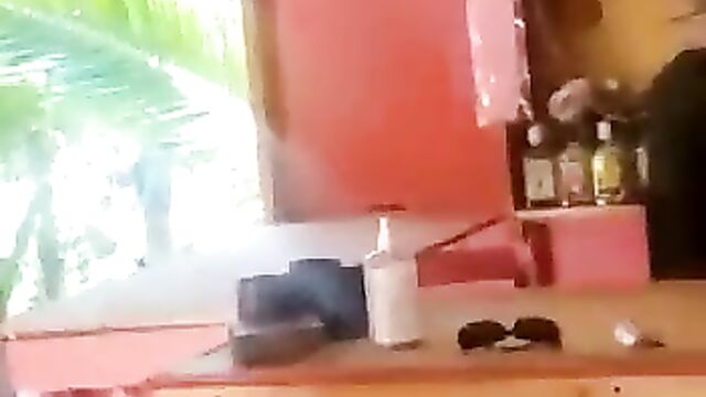 Naked Fat African Prostitutes Fighting A Customer With A Bottle In Public For Not Paying After Sex