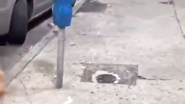 Big breasts and ass pop out as BBW chick gets beaten in public for fucking another girl’s boyfriend - 5 image