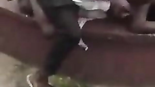 Mad man caught having sex with mad woman in public in Akwa Ibom, Nigeria – Part 2 (Full Video 18+) - 3 image