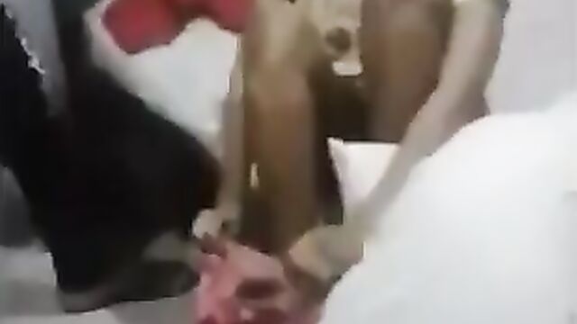 Chick caught her boyfriend cheating and having hot sex doggy style in a hotel room - 3 image