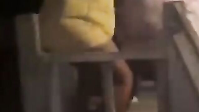 Big girls caught fighting and showing ass - 1 image