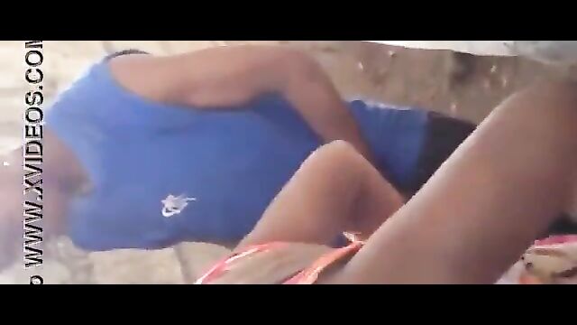 Student lovers caught and busted while having sex behind a fence! - 5 image