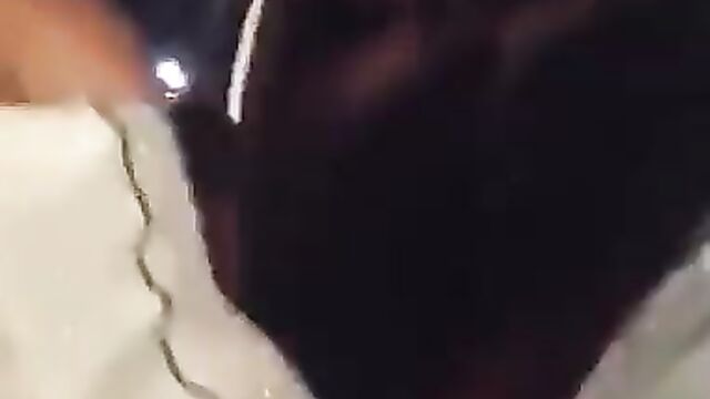 Lady arrives at an event showing pussy - 4 image