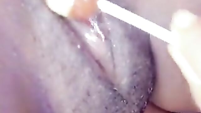Girl caught doing it with lollipop - 5 image