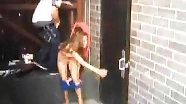 Horny Couple Caught Bonking Outdoors In Broad Daylight - 5 image