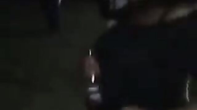 Drunk Lady Dancing Without Panties In Public - 4 image