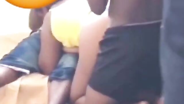 School Girl And 3 Boys Foursome Sex Tape - 4 image