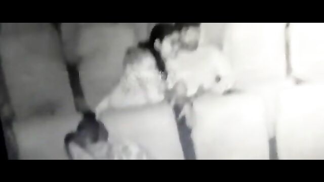 Couple caught having oral sex in a cinema