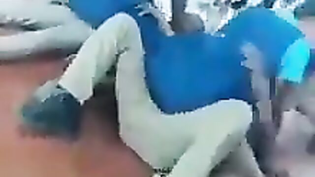 School girls caught doing it with panties exposed inside school hall - 5 image