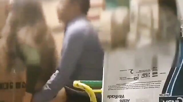 Caught on camera having sex in the office