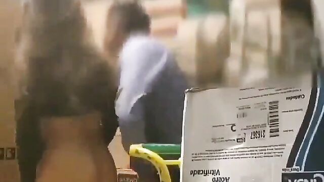 Caught on camera having sex in the office - 5 image