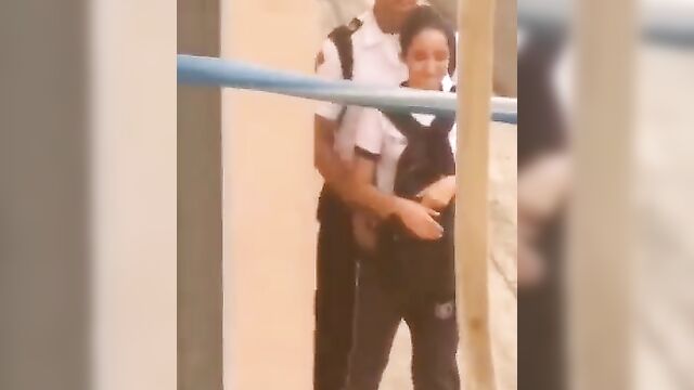 Real Marine Students Caught Having Sex In Public - 3 image