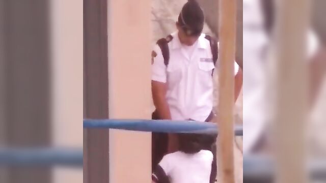 Real Marine Students Caught Having Sex In Public - 4 image