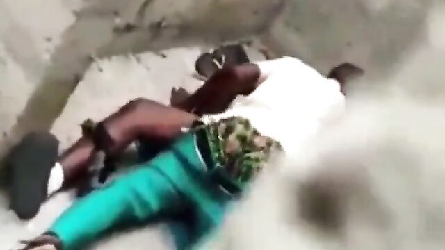 Senior Student Caught Red-handed Chopping School Girl In Uncompleted Building In Public - 1 image