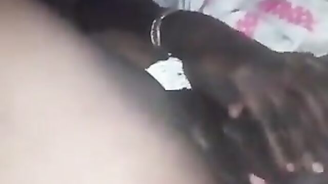 Busty NAKED woman showing coochie beside sleeping man - 4 image