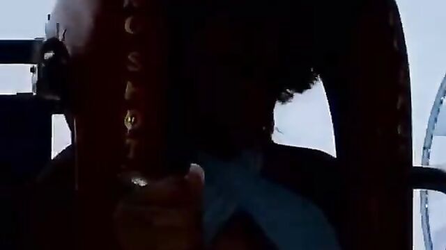 Boobs Exposed In Public As Girl Takes Slingshot Ride - 4 image