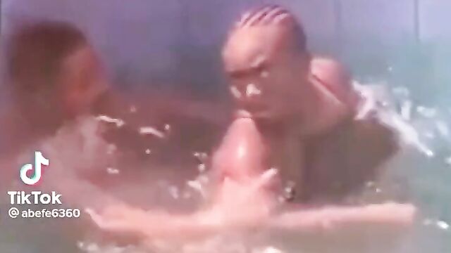 Alleged University Students Caught Having Doggy Style Sex In A Pool In Public