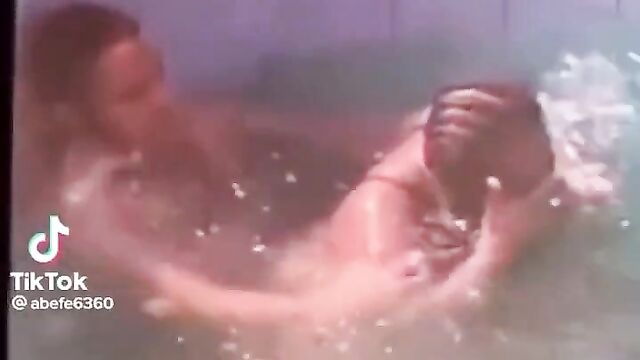 Alleged University Students Caught Having Doggy Style Sex In A Pool In Public - 3 image