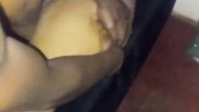 Mzansi Sugar Mummy With Big Breasts Having A Sex Massage - 1 image