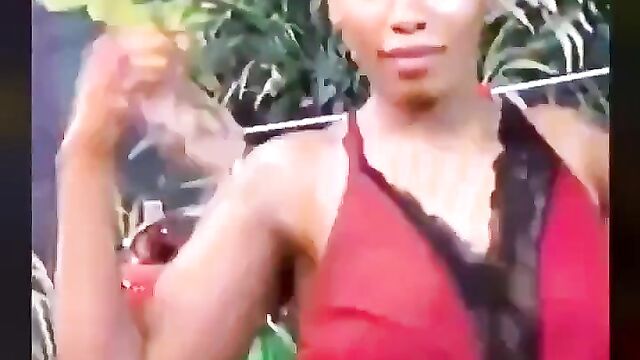 BBNaija Mercy Eke Caught Showing Her Breasts In Public - 1 image