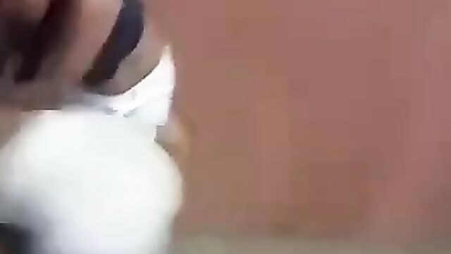 Boobs out as 2 chicks fight over a boyfriend in public and fall into a gutter - 1 image