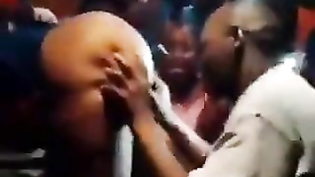 Eating pussy at a club party - 4 image