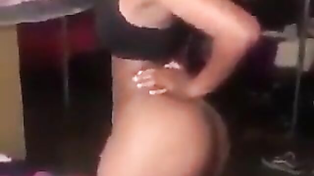 Student showing her big ass and pussy to her sugar daddy in a hostel