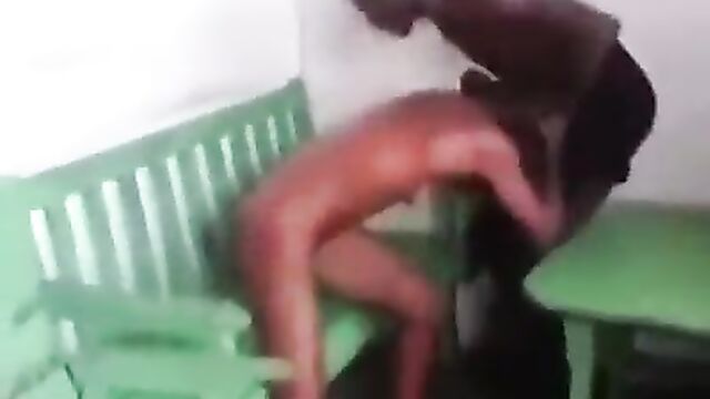 Naked African Prostitute Caught Fighting Customer In Public For Not Paying Her Money After Sex