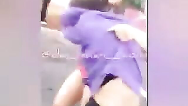 Pussy And Ass Exposed In Public As 2 Girls Fight Over A Married Man - 3 image