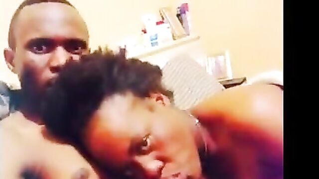 Mzansi student and her sugar daddy blow job sex leak - 3 image